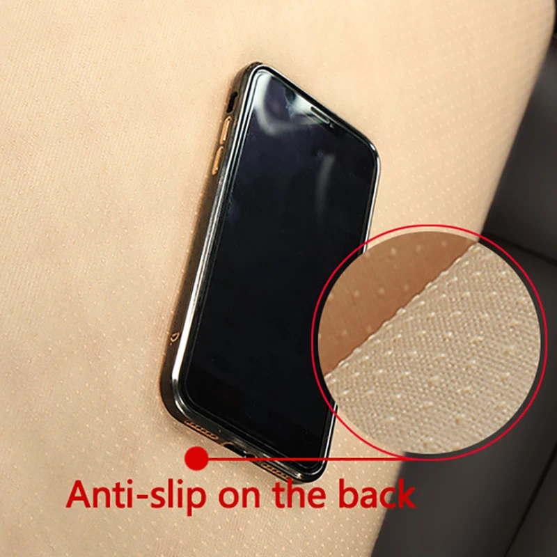PU leather car seat cushion, simple seat cushion, wear-resistant and durable, suitable for all seasons image 5