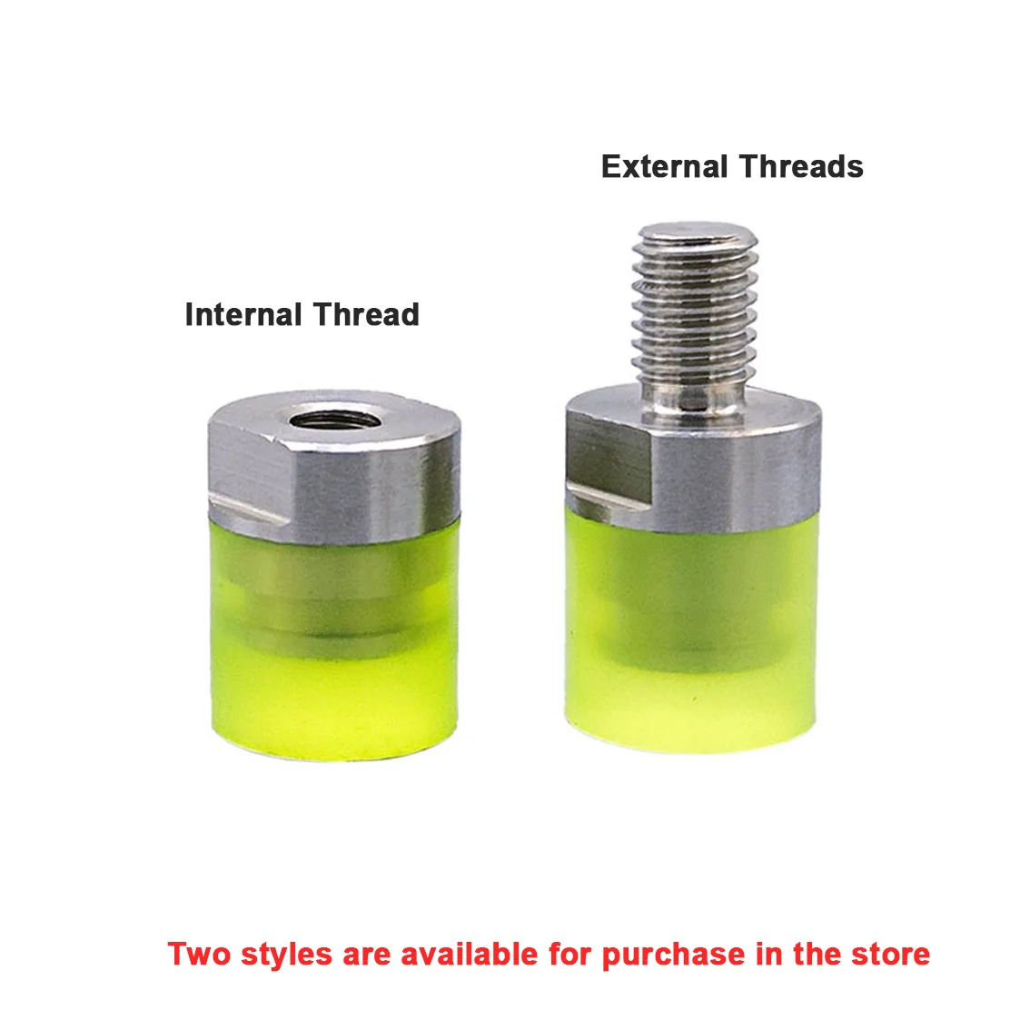 1 Buah Sekrup Baja Tahan Karat Berlapis Poliuretan Benang Eksternal untuk Bantalan Silinder Anti-tabrakan Blok Penyangga Tahan Aus