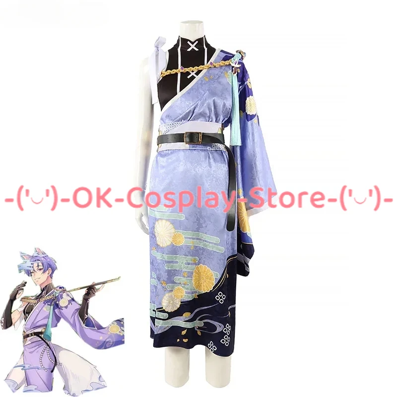 

Game Nu Carnival Kuya Cosplay Costumes Mysterious Fox Cosplay Kimono Fancy Party Suit Halloween Carnival Uniforms Custom Made