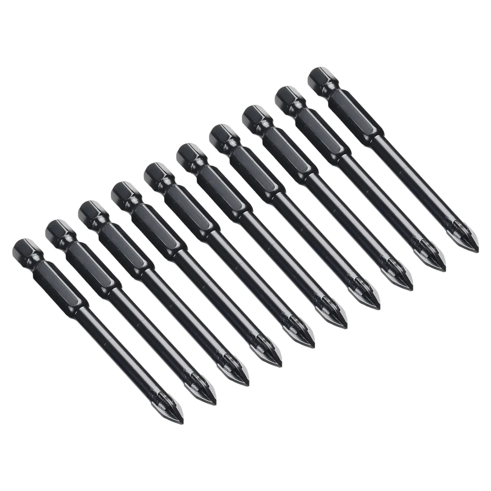 Drill Bits Professional Tool Triangular Accessoties Drilling Remember Tungsten Carbide Black Marble Ceramic Tiles