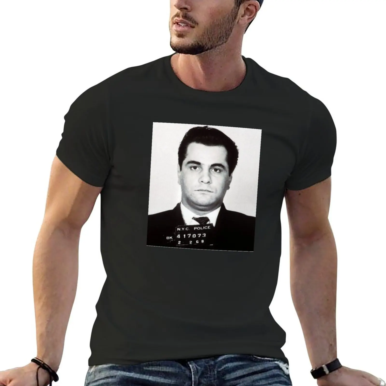 John Gotti T-Shirt essential t shirt anime Men's cotton t-shirt