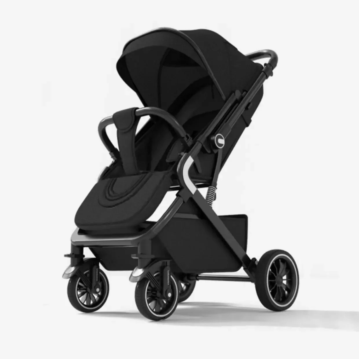 

New Baby Stroller Lightweight & Foldable Infant Stroller To Explore with Large Sleep Shade Super Load-bearing Baby