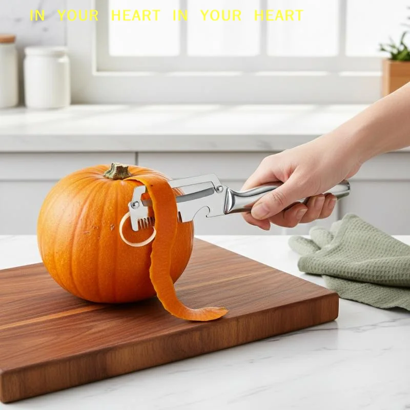 【X】Multifunctional 3-in-1 Stainless Steel Peeler Vegetable & Fruit Slicer Shredder Versatile Kitchen Tool For Peeling Shredding