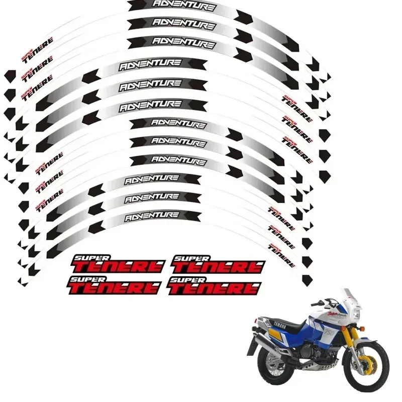 

Для YAMAHA SUPER TENERE 750 1200 XT1200Z Запчасти для мотоциклов контурное колесо декоративные наклейки-C