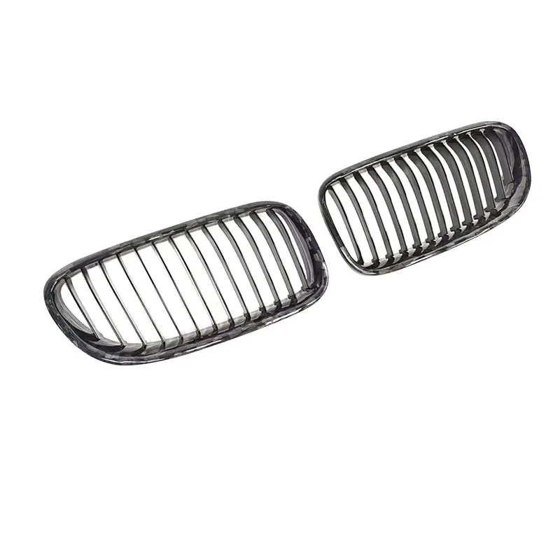 E92 E93 M3 مزورة من ألياف الكربون 1-Line شواء المصد الأمامي شبكة الكلى لسيارات BMW M3 E92 E93 شواية الكربون 2010-2013 #3