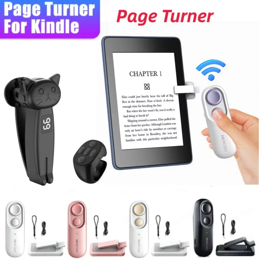 

Для Kindle Paperwhite Oasis Kobo EReaders RF пульт дистанционного управления Page Turner фотокамера видеозапись удаленный триггер