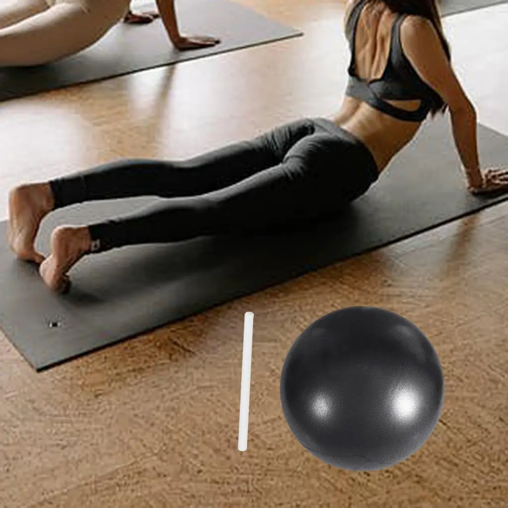 Fitness Ball PVC Small Pilates Ball Stability Ball for Gymnastics Home Workout and Rehabilitation