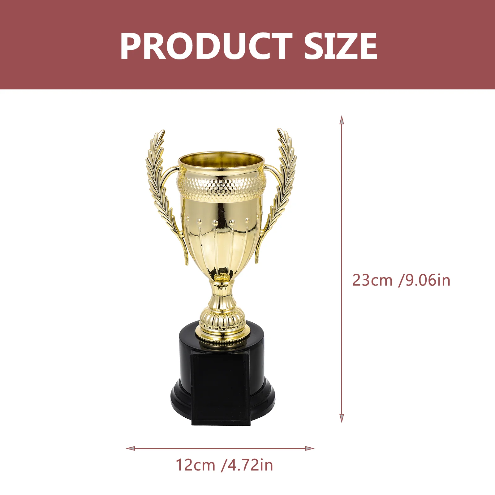 Baseball Trophies for Kids Children's Trophy Toy Sports Competition Football Plastic Award