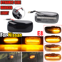 Side Marker Light Turn Signal Lamps For Nissan Skyline R34 Almera N15 N16 Pulsar Maxima QX Sunny G10 Primera P11 P12