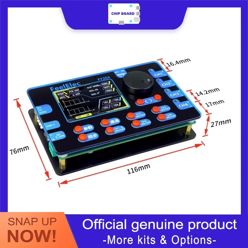 

Модуль PWM Feelelec FY204, 2/4-канальный выход, регулируемая задержка, контроллер H-моста IGBT