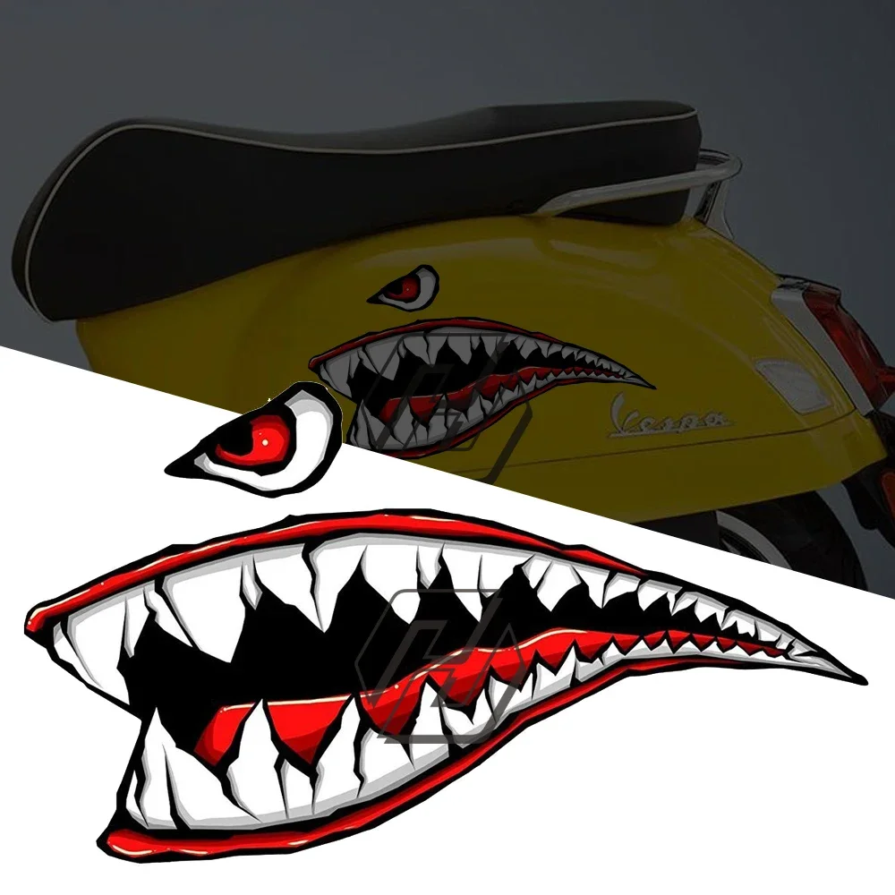 

Motorcycle Side Decals Case for Piaggio Vespa Liberty PK Beverly Fly Liberty GTV GTS LX Sprint