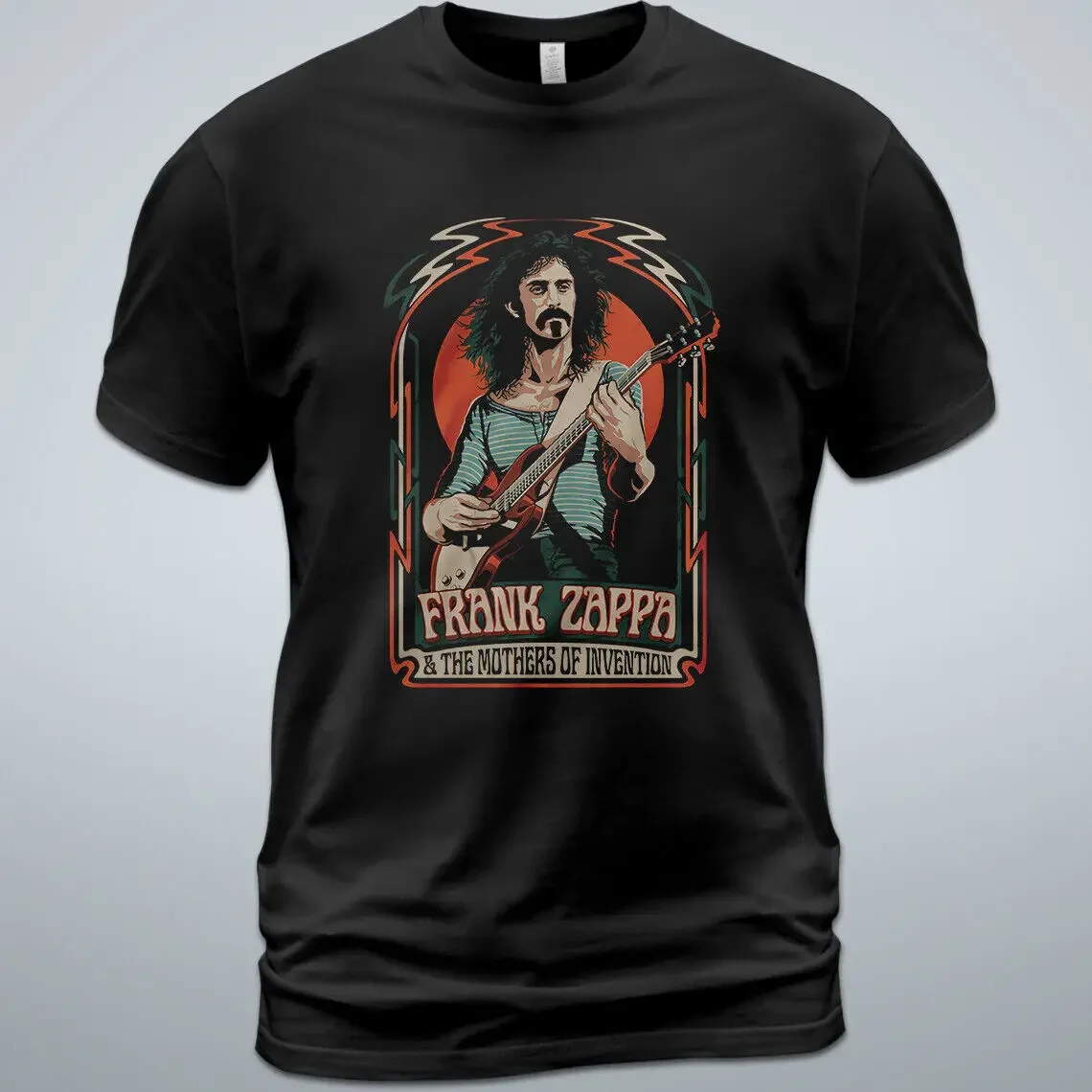 Cotton Unisex T-Shirt The Mothers of Invention Album Tee Frank Zappa Vintage