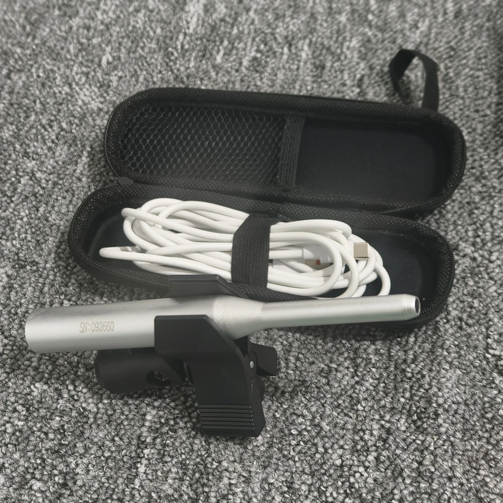 Handmade DIY DSP USB Measuring Mic with REW Support for Sound Field Testing, Room Acoustics Noise Measurement Audio Calibration