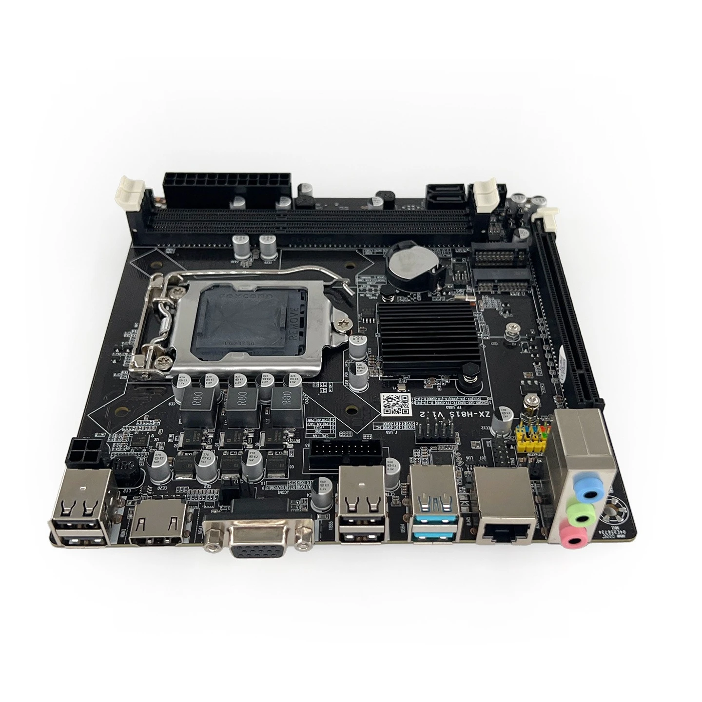 For 2Pcs H81S ITX Motherboard LGA1150 DDR3 Support 4th Gen Core Pentium Celeron HDMI M.2 Compatible B85