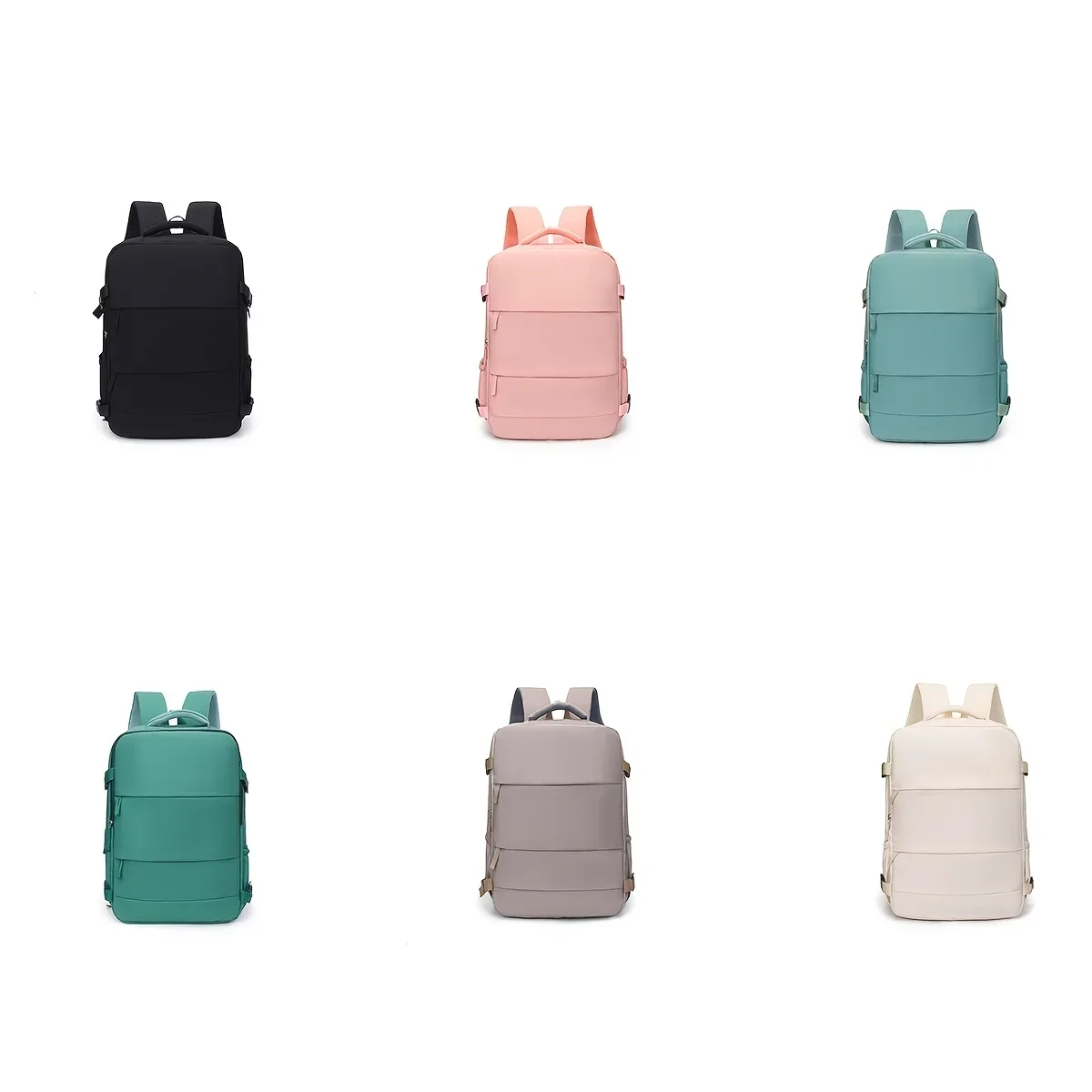 여성용 배낭, 여성용 대용량 여행용 배낭, 작업복 학교 가방, 패셔너블한 컴퓨터 가방, 단거리 버스