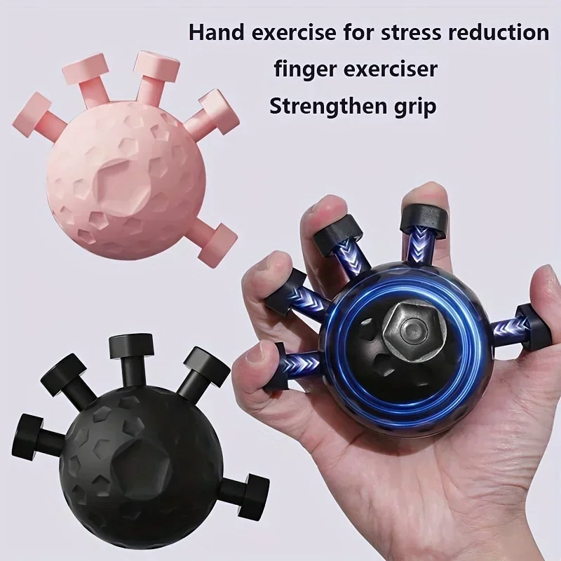 

Finger Exerciser Trainer Hand Grip Strengthener Rock Climbing Finger Exerciser Trainers Gripper Exerciser Hand Strength Exercise