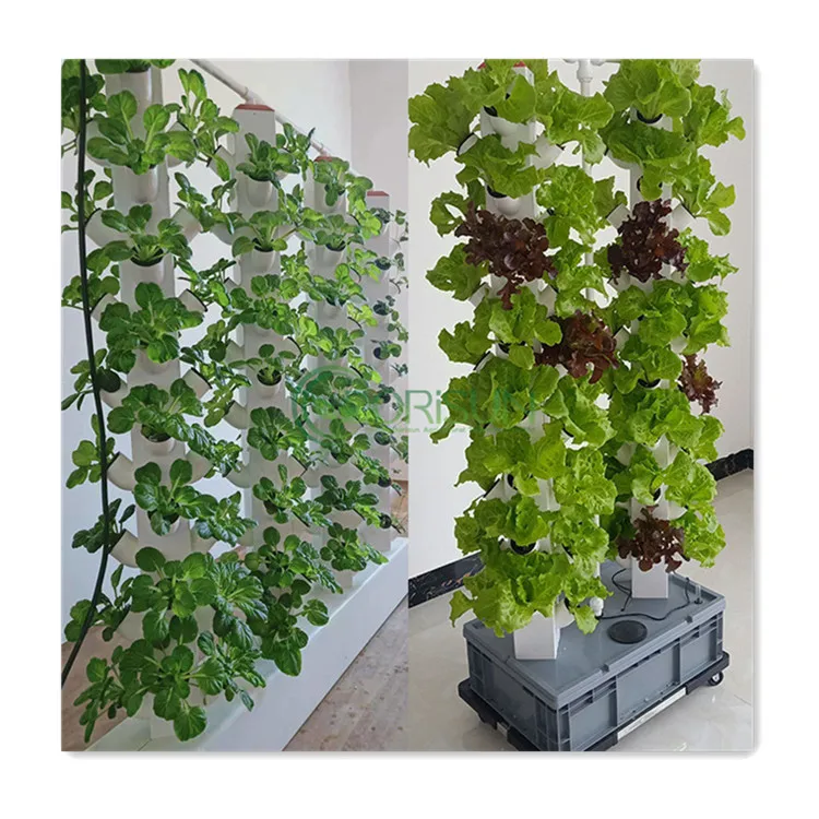 

Dependable Performance Tower Vertical Garden Planter Hydroponics Hanging Baskets For Flower Fruit Vegetable