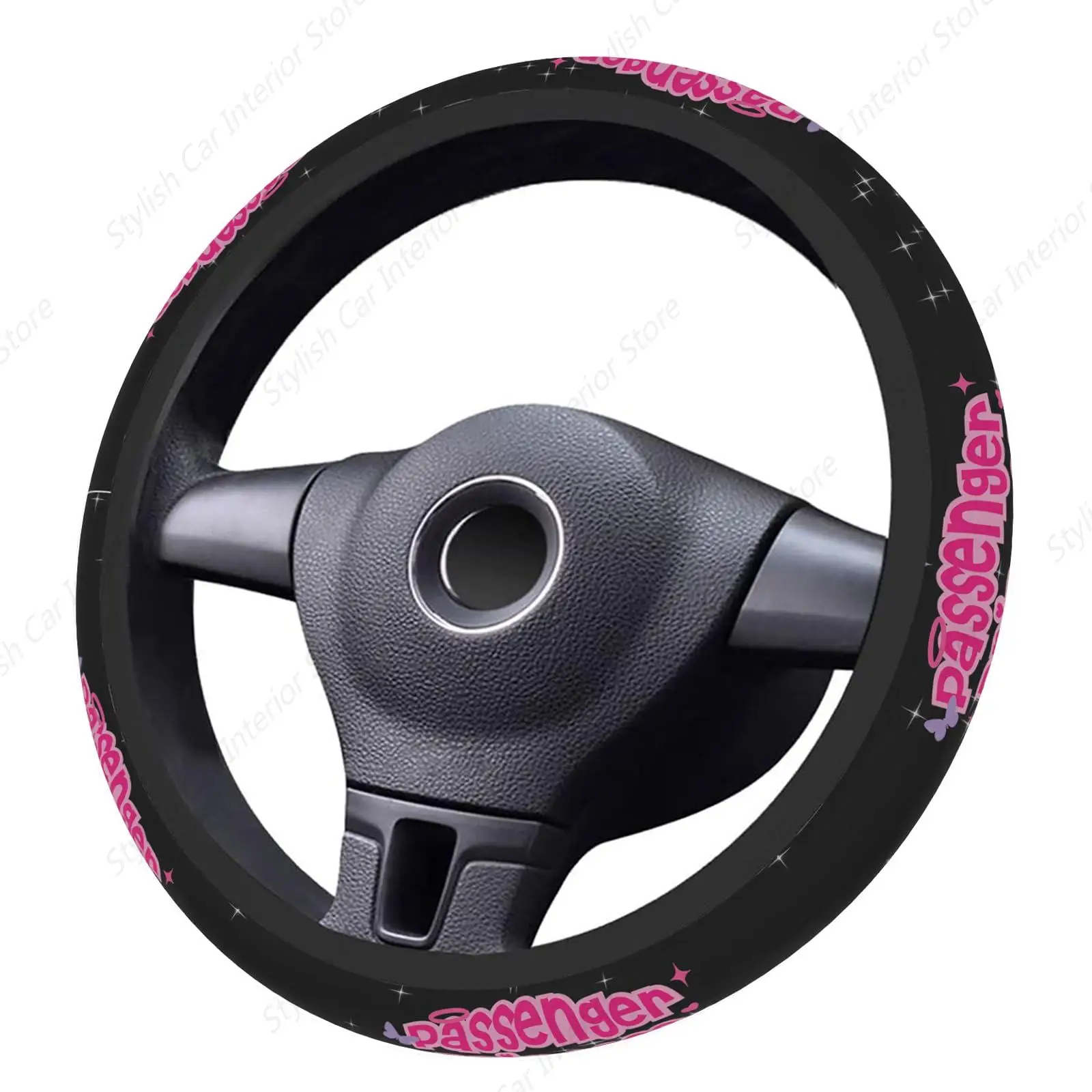 مثير الشفاه يطبع غطاء عجلة القيادة معظم السيارات العالمي 15 بوصة قسط عدم الانزلاق الخيال العلمي الملونة عجلة القيادة حامي