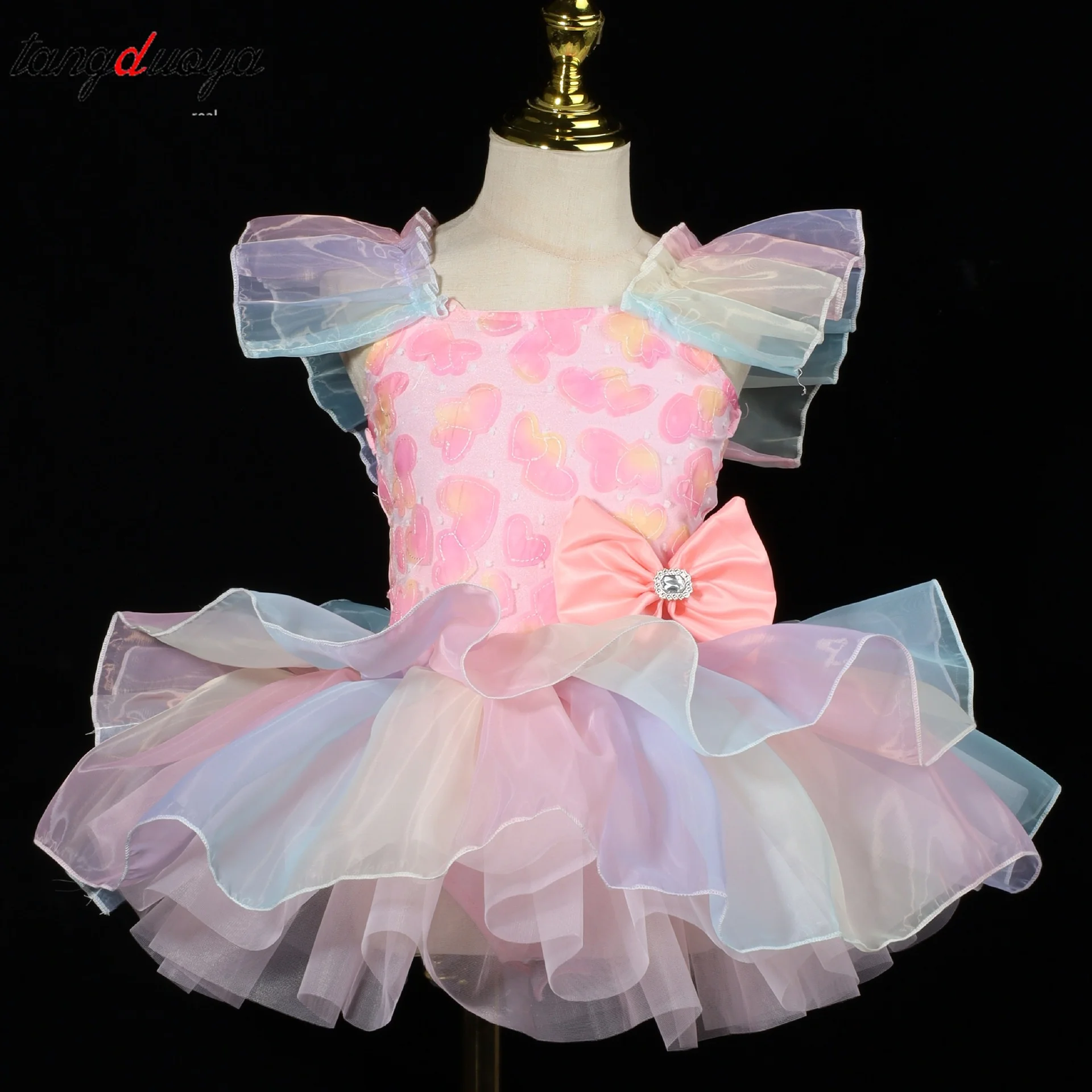 Kids Ballet Clothes Performance Children Clothing Elegant Ballet Dress Leotards for Girls Dance Wear Stage Costumes Outfits