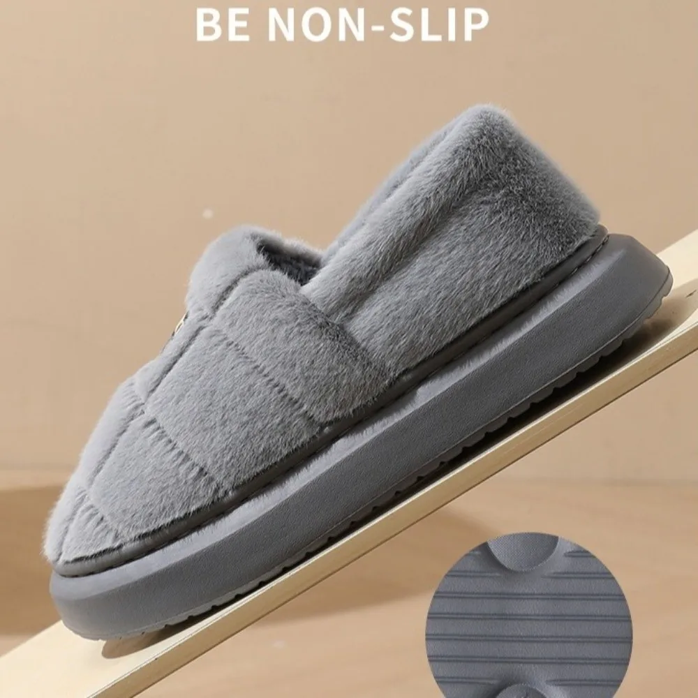 

Новые повседневные хлопковые тапочки больших размеров, нескользящие, мягкие, легкие, для дома