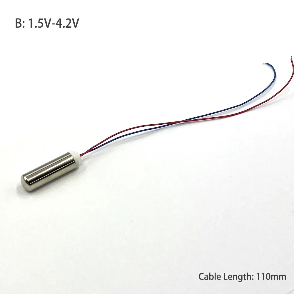 DC 1.5V 3V 3.7V 5V 6V Waterproof Vibration Motor Mini Micro 7MM Coreless Encapsulated Vibrator Beauty Instrument Toy Massager