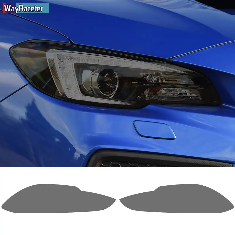 

2 шт., прозрачные ТПУ наклейки для автомобильных фар, для Subaru WRX VA 2015-2021