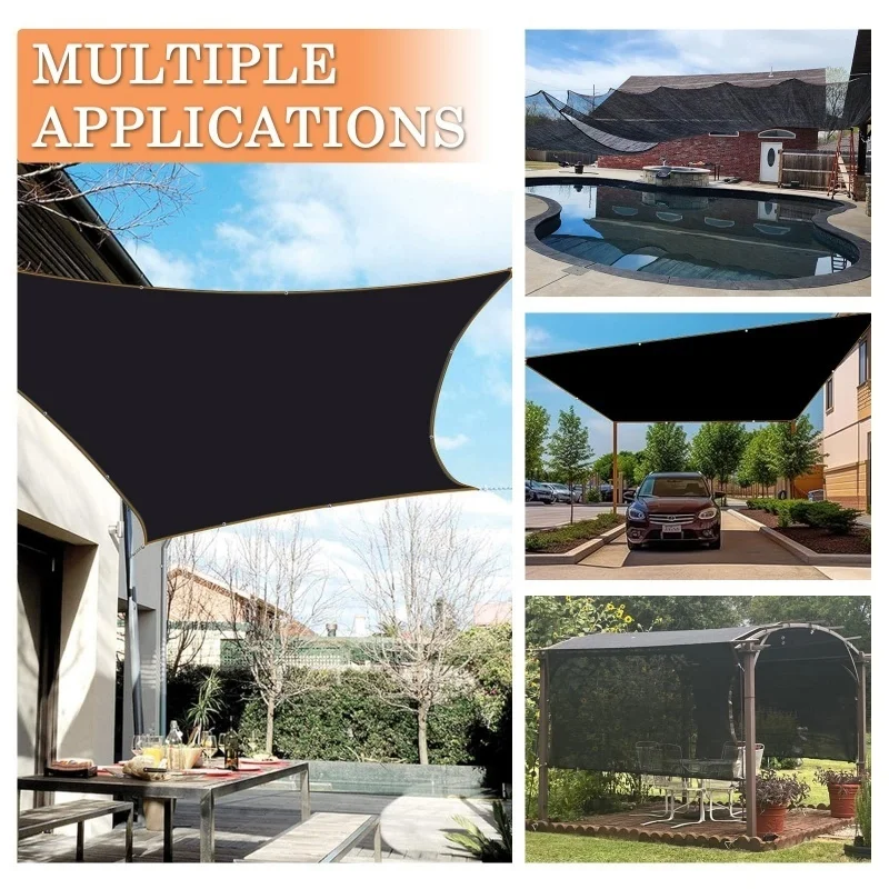 يضيف شبكة المظلة هذه الخياطة المزخرفة إلى الفناء الخلفي وفناءك مع تقديم الحماية الصلبة من الشمس كنشاط خارجي