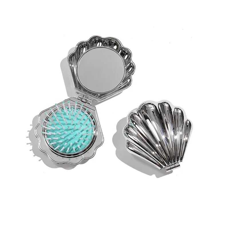 

Mini Foldable Air Cushion Massage Comb Gift Set, Portable for Kids & Women, Perfect for Home, Travel & Daily Grooming