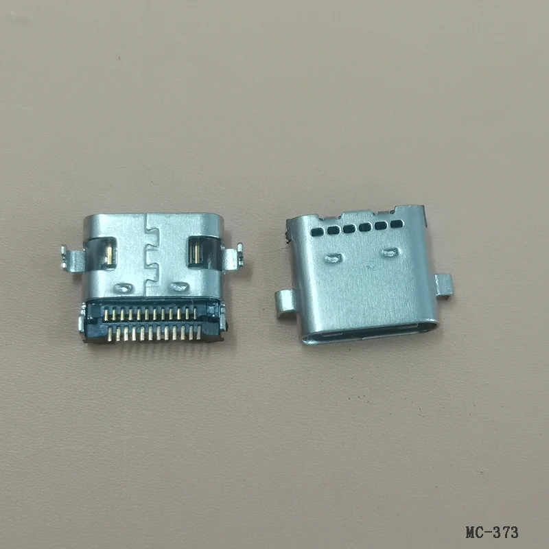 10 stücke Typ C 4 6 18 24 Pin SMT USB Port Buchse USB 3,1 Weibliche Lade Port SMD DIP für Huawei Samsung Lenovo Laptop Stecker – Detail 5