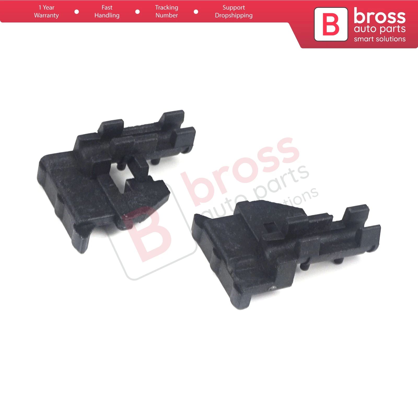 Bross Auto Parts BSR520 Sunroof Guide Holder Repair Clips for VW Bora Golf Passat Skoda Superb Audi A3 A4 A6 ship From Turkey