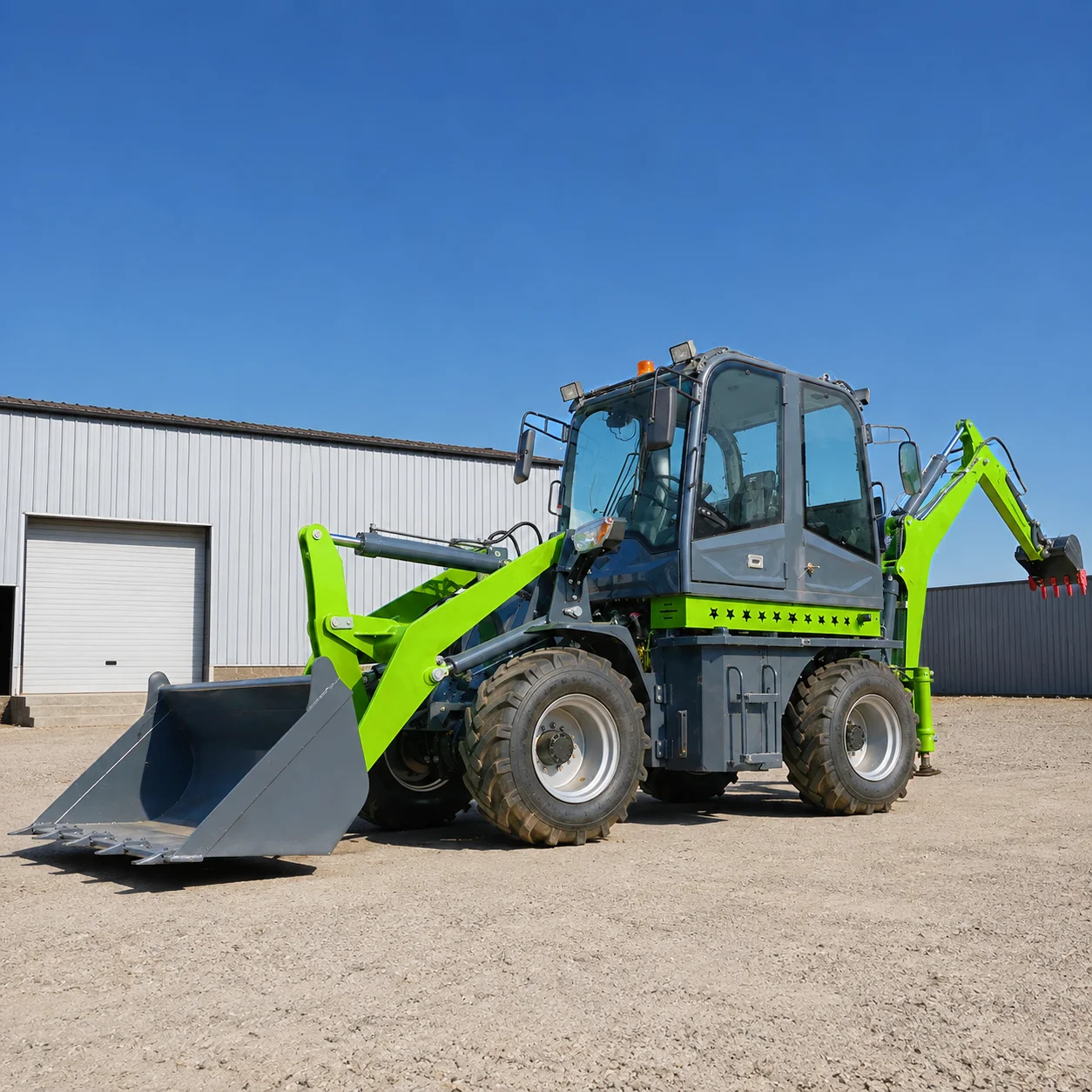 Farming Agriculture Project - Custom Backhoe Loader Hydraulic Excavator Diesel