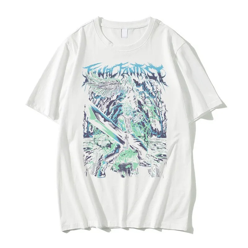 Футболка Мужская/Женская хлопковая оверсайз с коротким рукавом, в стиле Фэнтези
