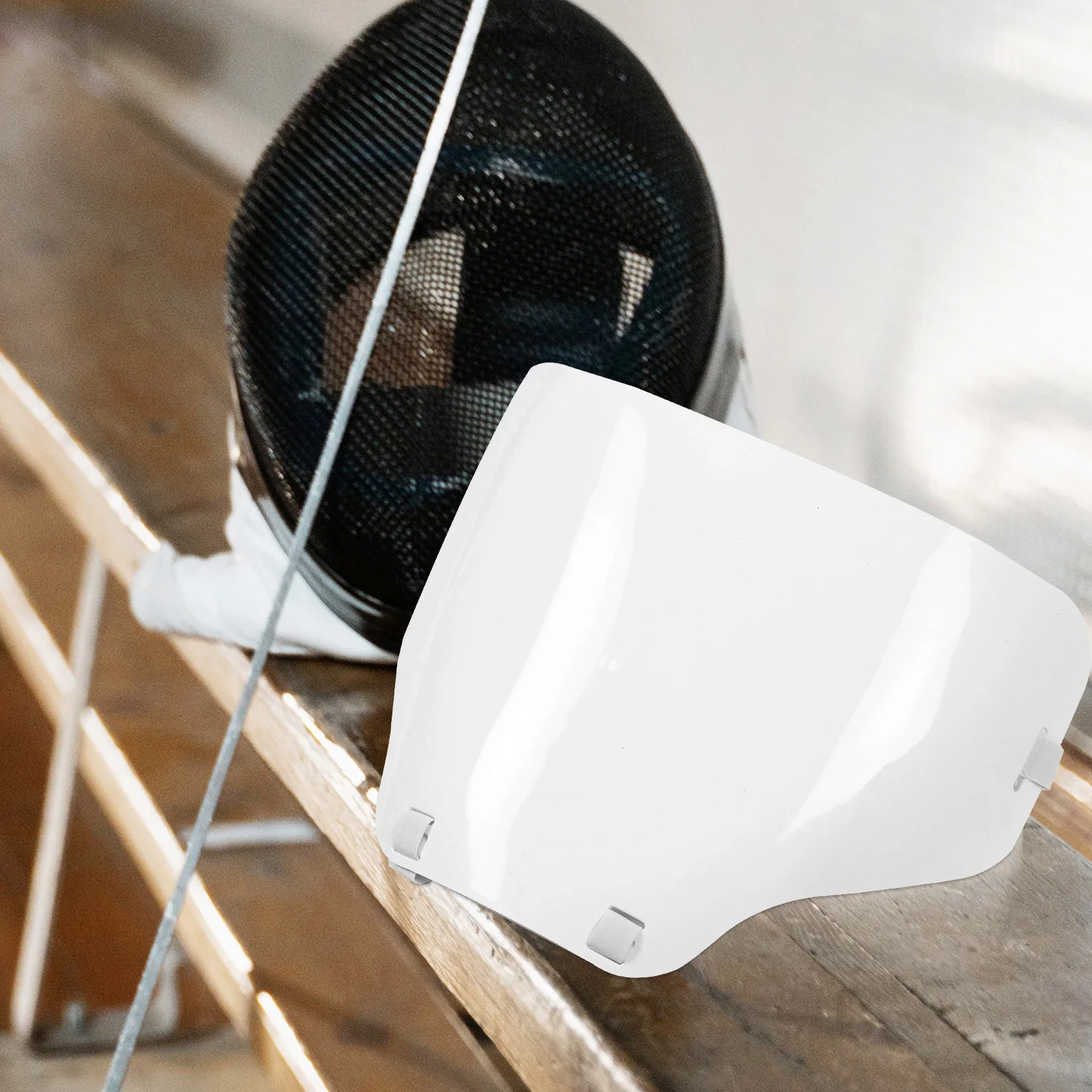 

Fencing Chest Guard Pvc Lightweight Protective Adjustable Strap Protector For Adults Women Men Fencing Gear