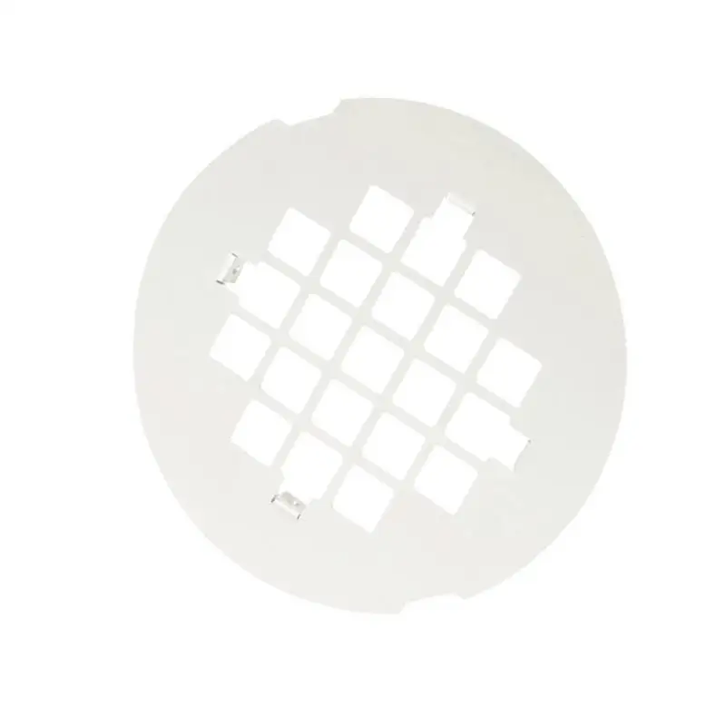 652F Standard 108mm Round Shower Drain Cover Steel Quick Setups Bathroom Fixture