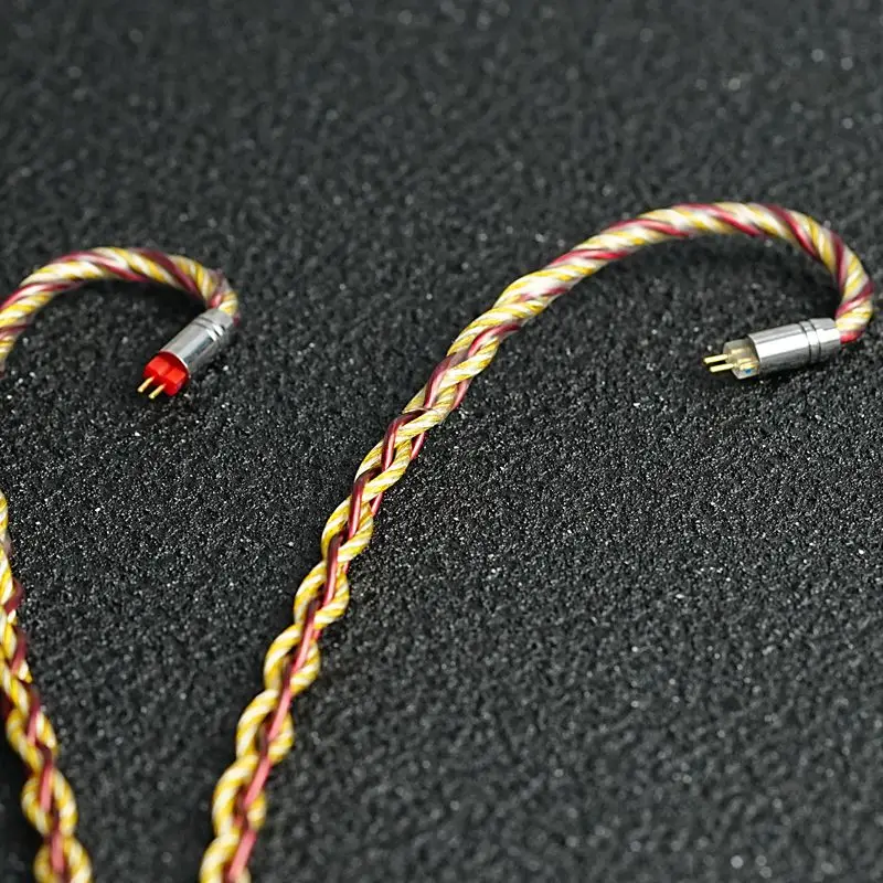 XINHS 1998 8-core alloy copper+high-purity single crystal copper plated silver+high-purity pure silver headphone cable