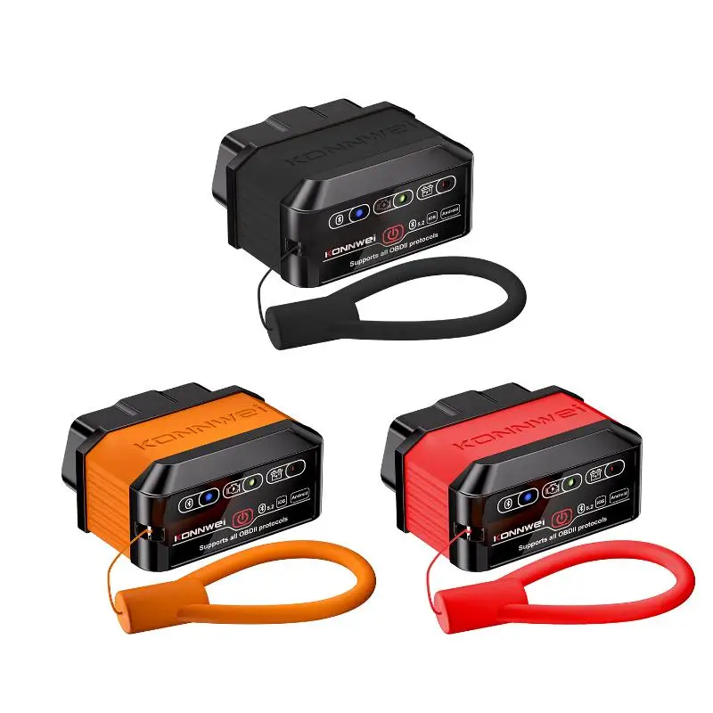 KW905 ELM327 OBD2 Scanner Bluetooth 5.2 Support Multiple Apps Car Diagnostic Code Reader