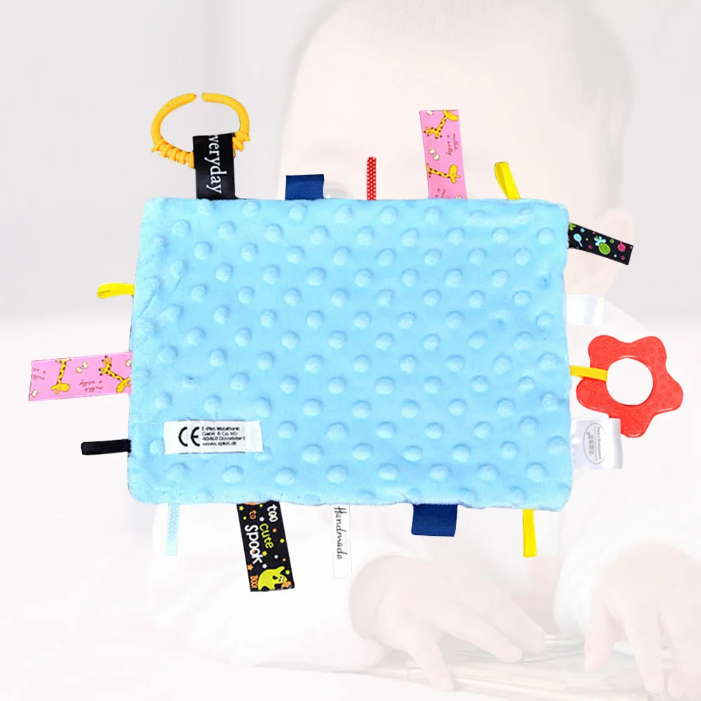 بطانية مهدئة لحديثي الولادة، منشفة مساعدة للنوم، مريلة مريحة قابلة للغسل للأطفال الرضع #6