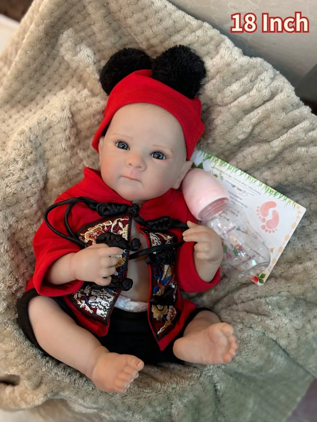 

18 Inch Bettie Reborn Doll Girl Can Take Bath Bebe Reborn Doll Cute Baby Toys For Children Gifts