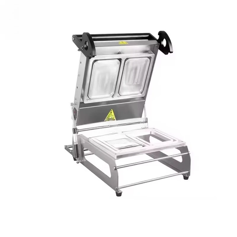 GUBEK PP plastic food film lunch film box tray transparent heat sealing machine