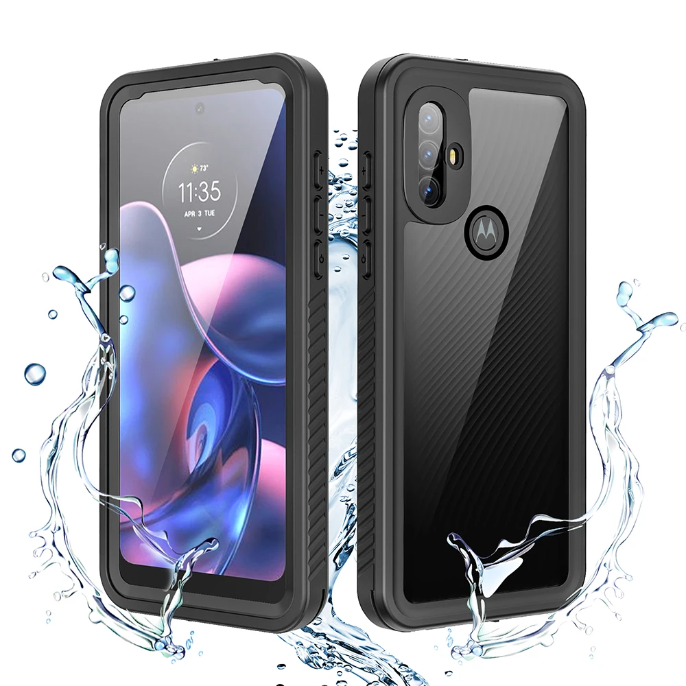 IP68 Waterproof Phone Case For Motorola Moto G Power 2022 Full Protective Heavy Duty Cover Case Underwater Swim Coque