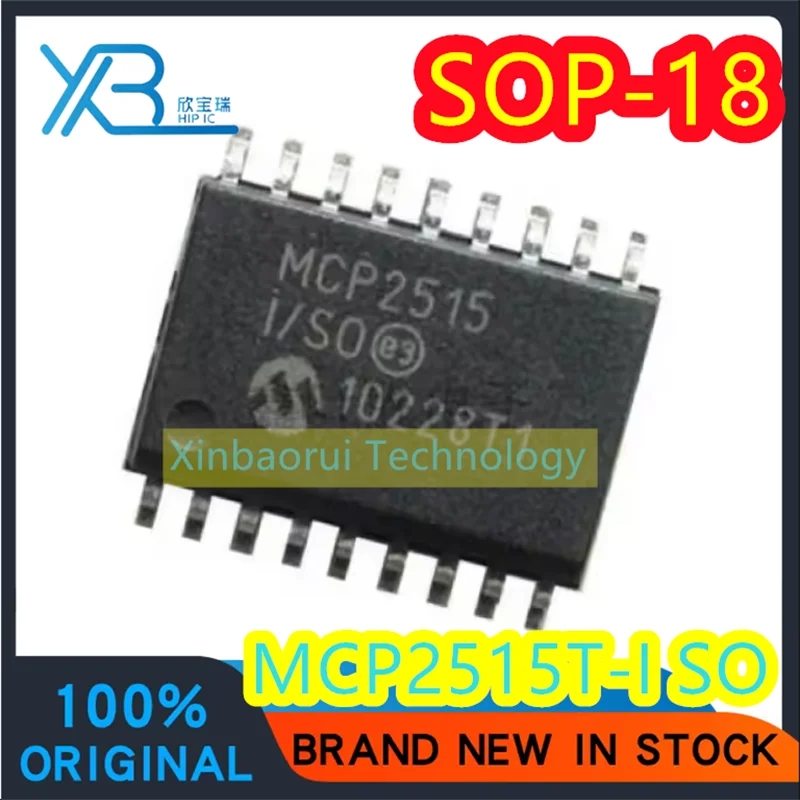 

(5/20pieces) MCP2515T-I/SO MCP2515 SOP-18 chip CAN bus controller SPI new original consumer electronics