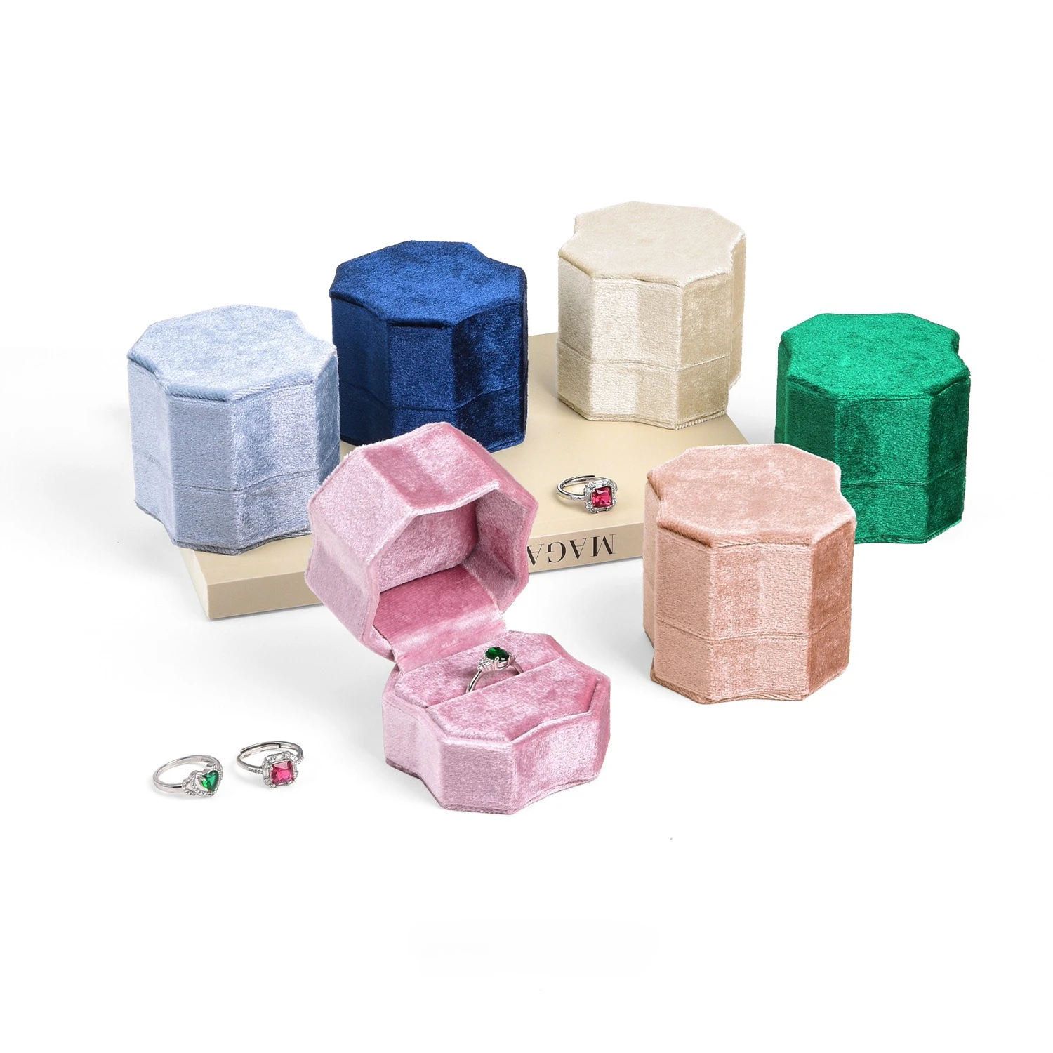 

Шкатулка для драгоценностей премиум-класса, подарочная коробка для сережек, кольцо, рождественская подарочная упаковка на День святого Валентина, элегантная подарочная коробка для ювелирных изделий