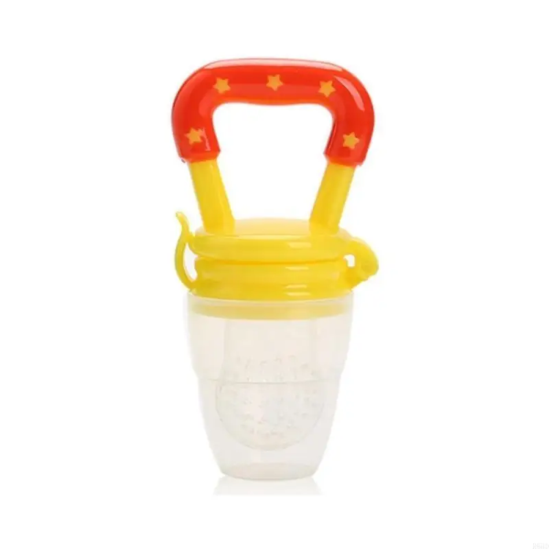 R66D Baby Silicone Feeding Pacifier for Fruit Toddler Cutlery Supplementary Juice Extractor Pacifier Teether Toy Utensil
