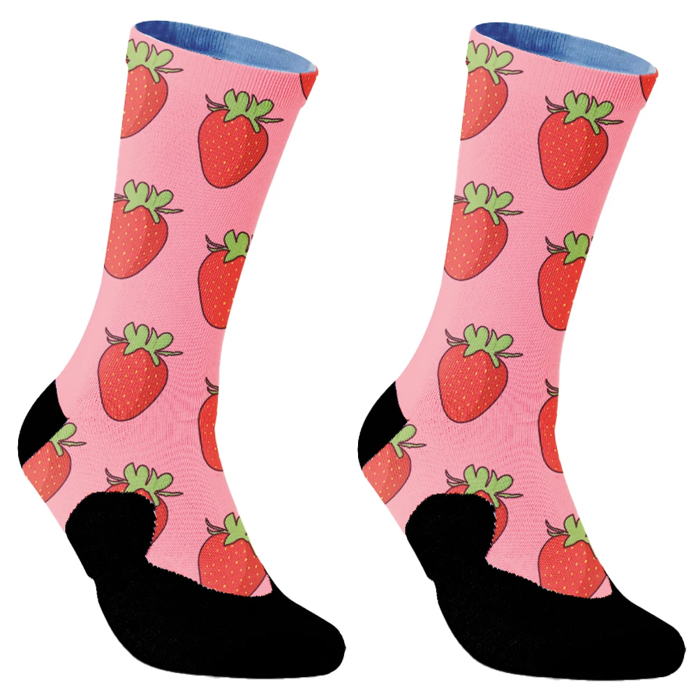 New Men Socks Happy 2024 Funny Animal Casual Socks With Print Combed Cotton Dress Compression Gift cycling Socks For Men