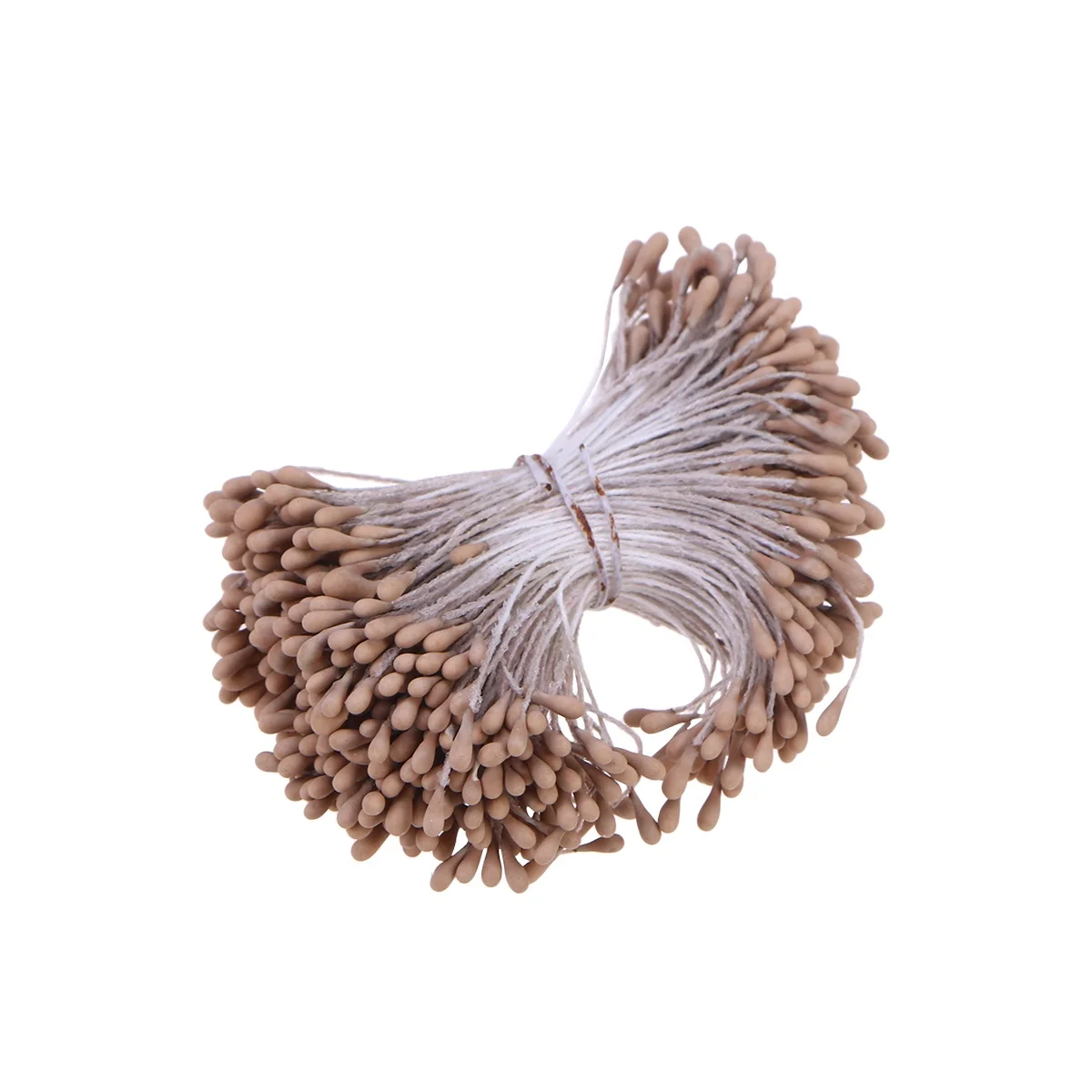 400Pcs Pearlized Floral Stamens Artificial Double Ended for Flower Making Craft Party Favor Wrapping Decor