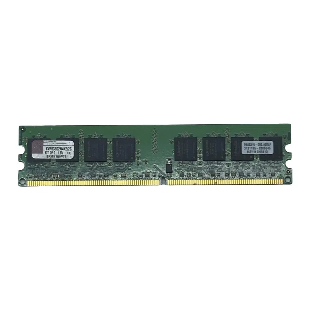 Desktop Computer Memory DDR2 KVR533D2N4K2 Fits For KINGSTON 2GB 1.8V