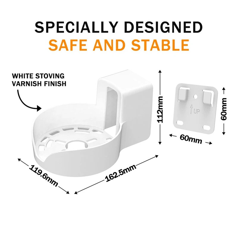 【الكعكة الساخنة】حامل على الحائط لـ TP-Link Deco X20 X60 X50 X55 Wifi 6 دعامة تثبيت على الحائط مع منظم الكابلات نظام واي فاي شبكي منزلي 3 قطع