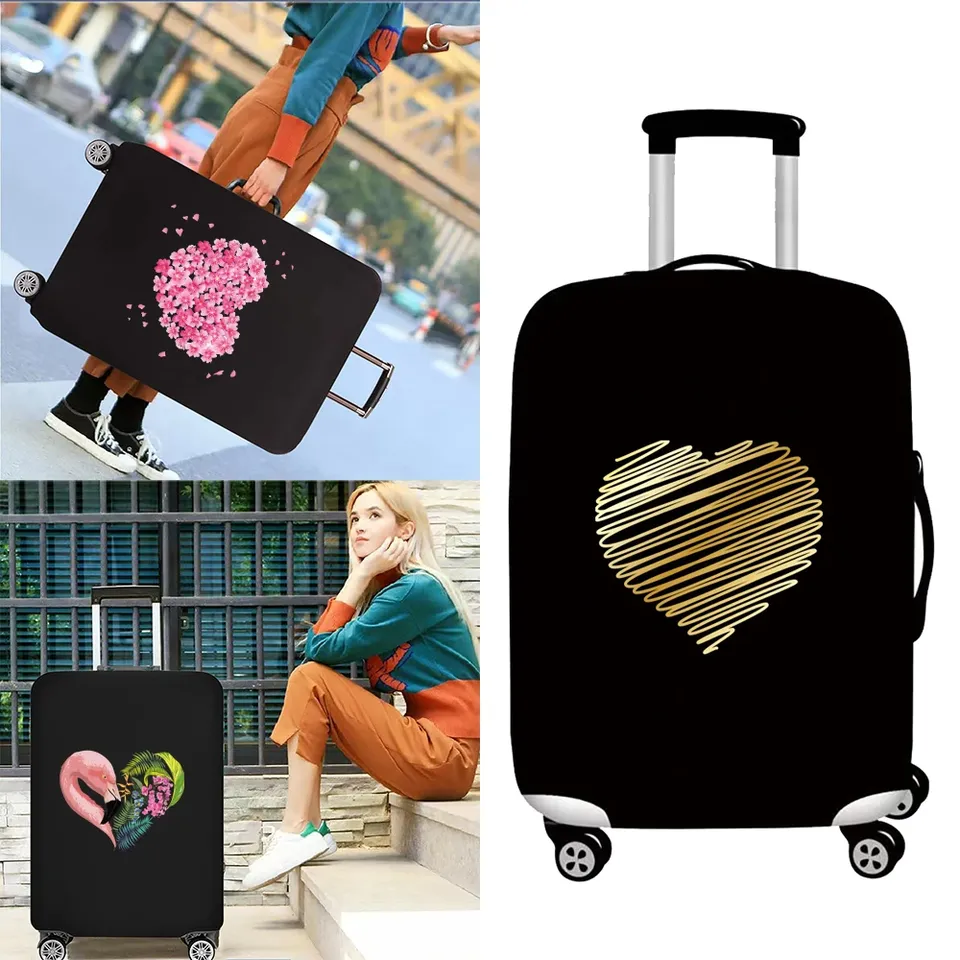  Suitcase Covers Travel Luggage Case Dust Cover Dust Love Series 18-28 Sizes Wear Resistant Multiple Style Options 2026 