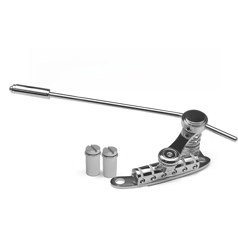 Jazz Electric Guitar Tremolo Bridge Tailpiece Metal With Whammy Bar Guitar Instrument Replacement Parts