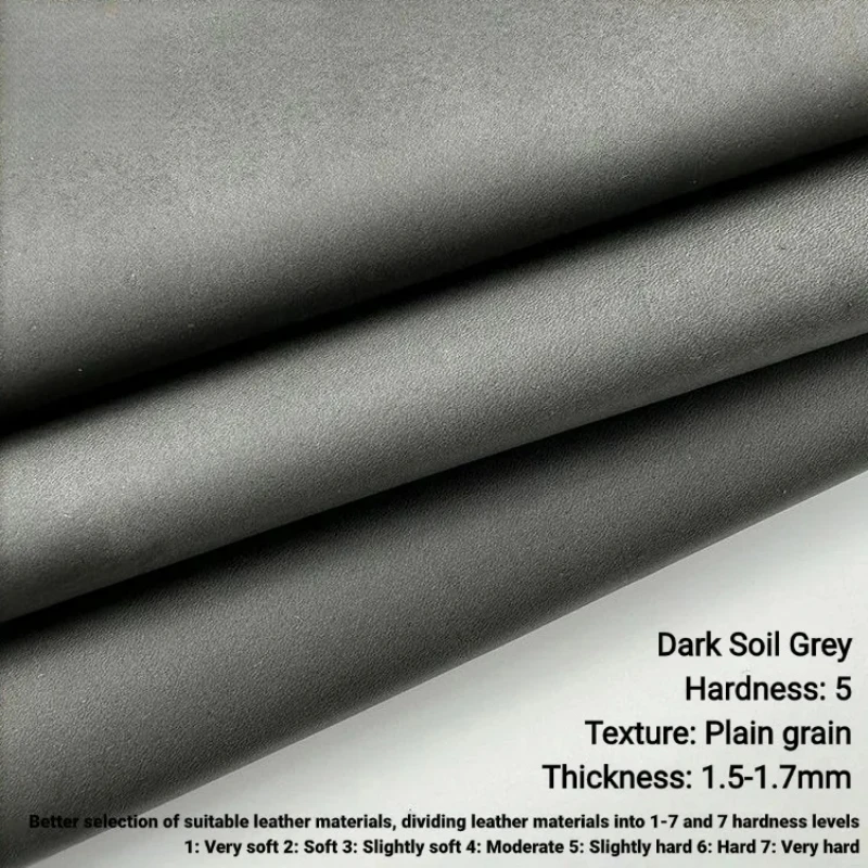 Crazy Horse Leather Sheet Genuine Top Grain Cowhide Leather Material for DIY Leather Craft Wallet